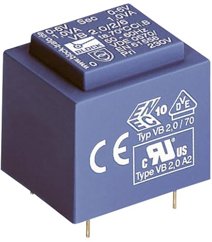 BV EI 302 2810 HAHN - Transformer: encapsulated | 1VA; 230VAC; 18V; 56mA; PCB; BVEI; BVEI3022810