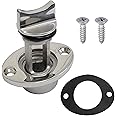 316 Stainless Steel Bilge Drain Plug Fit 1inch, 25mm Hole, Oval, Garboard, Marine