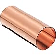 uxcell Copper Sheet Roll, Metal Foil Plate 1000mm x 200mm x 0.1mm