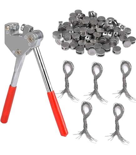 Pinza Per Sigilli In Piombo Da 200 Mm - Strumento Professionale Per Chiusure Sicure