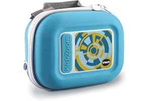 VTech Kidizoom Camera Case, Portable Hard Case for Children, Accessories for Kids Digital Camera, Suitable for Girls and Boys from 3, 4, 5+ Year Olds, Blue