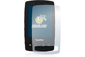 brotect Glass Screen Protector Film compatible with TwoNav Aventura 2 - Glass-Foil 9H Protection [Scratch Resistant, High Clarity]
