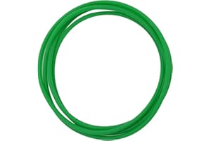 URPIZY Cinghia di ricambio per trasmissione a rullo per bicicletta per rullo da 5 mm perimetro 185 cm cintura di trasmissione da tavolo da ciclismo