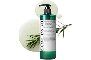 SOME BY MI AHA BHA PHA 30 Days Miracle Acne Clear Body Cleanser 400ml - Korean Back Acne Body Wash with Tea Tree - Exfoliating Salicylic Acid Body Wash for Smooth Skin - Korean Skincare Shower Gel
