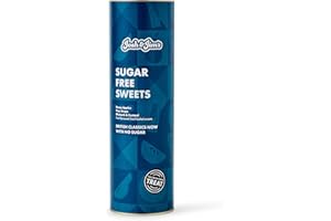 Josh & Jim's - Sugar-Free Sweet Selection, Pear Drop, Rhubarb & Custard, Rosey Apples, Diabetic Friendly, Balanced Taste, Multipack, 300g