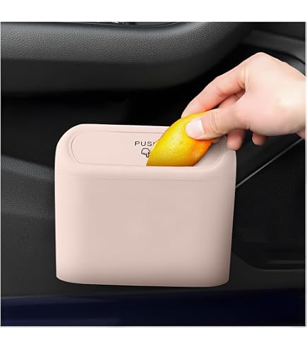 Cestino Portamonete Per Auto Con Coperchio – Portabicchieri, Posacenere E Portapenne, Adatto A Auto, SUV, Camper