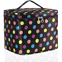 Muchen Shop Make-up tas voor op reis, hangende waterdichte verzameltas, grote make-uptas, cosmetica-organizer voor dames, vrouwen, meisjes, flamingo