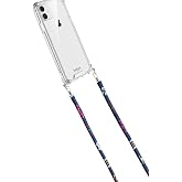 Pimenta Renkli 110 Cm Ipli T&uuml;m Telefonlarla Uyumlu Ve Boyun Askılı Kumaş Telefon Askısı (Renkli)