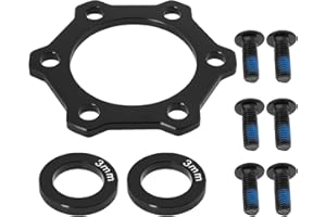 OTOTEC 1 Jeu Adaptateur de Moyeu de Vélo Base de Conversion de Disque de Frein de Vélo Compatible avec Boost Le Moyeu de Conversion