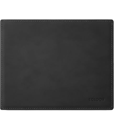 Eglooh - Mercurio Ferrari Leather Mouse Mat 25 X 20 Cm Red - Mouse