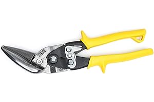 Wiss Crescent M8OS Offset Straight Aviation Snips, Rolled Steel 9-4/5"/208.28mm