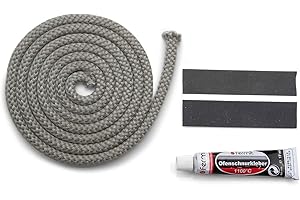 Türdichtung für Hark 34 Kaminöfen - Kordeldichtung - Passgenaues Kaminofen Ersatzteil