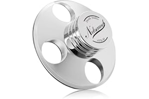 Nobsound Palet presseur en métal pour Platine Vinyle Argenté