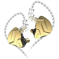 thumbnail image 2 of KZ ZAX In-Ear Monitor Earphones - 16 Driver Hybrid (7BA + 1DD), HiFi Stereo, Detachable Cable, Noise Isolating, For Musicians & Audiophiles (Silver, No Mic) 2 of 12
