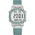 Hearkent Pedometer Watch for Women, Step Tracker with Calories Counter, Non Bluetooth Pedometer Watch, 30M Waterproof, LCD Large Number Display Wrist Watch for Walking and Daily Activity