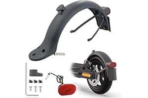 Gleamydot Garde Boue Adultes Trottinette Electrique pour Xiaomi Mijia M365 1s Essential Pro 2 e Mi Electric Scooter 3 Arrière Roue Gardeboue Accessoires