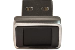 FeinTech FPS00201 - Sensore di impronte digitali USB per lettore di impronte digitali Windows Hello Scanner Argento