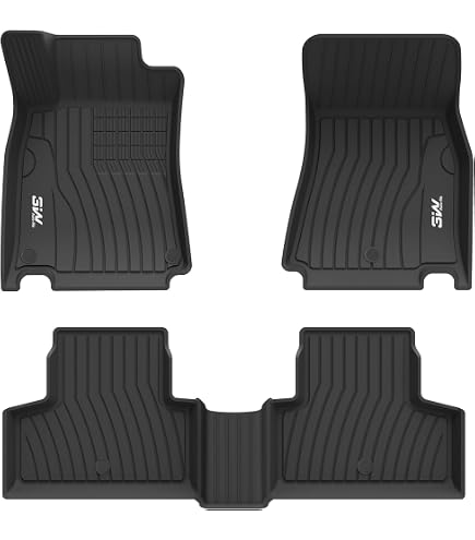 OMAC Tappetini Auto In TPE E Tappetino Bagagliaio Per Mercedes GLB X247 (2019-2023) - Set Premium Antiscivolo, 3D, Protezione Totale Per Ogni Stagione