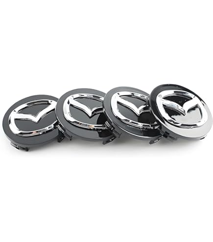 Cache-moyeux Pour Mazda 3 (2014-2018) – Lot De 4, Diamètre 52 Mm, En ABS Haute Qualité, étanches Et Anti-poussière, Remplace Les Originaux Perdus