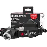 Ledlenser H7R.2 Şarjlı Kafa Feneri | 30 saate kadar aydınlatma s&uuml;resi, AAA pil se&ccedil;eneği, odaklanabilir, IP54, kırmızı arka ış