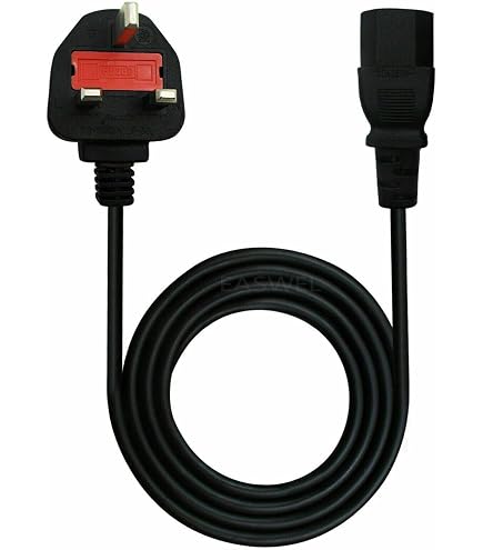 50 Pack 1.8m IEC C13 UK 3-Pin Mains Power Leads – Kettle Cables Job Lot
