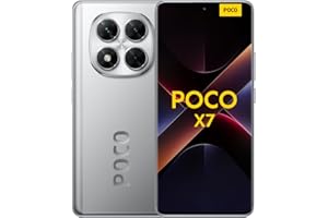 XIAOMI Smartphone POCO X7, 12+512GB, Argent, caméra Principale 50MP avec OIS, Batterie 5110mAh, IP68 (Chargeur Non Inclus)(Version Française + 2 Ans de Garantie)
