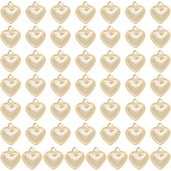 Breloques Argent Coeur Pour Saint-Valentin Et Fête Des Mères