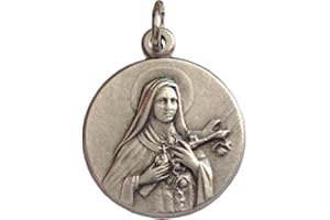 I G J Medaglia di Santa Teresa di Lisieux (di Gesù Bambino e del Volto Santo) - Le Medaglie dei Santi Patroni