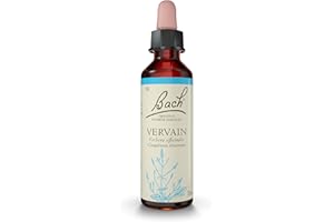 FLEURS DE BACH ORIGINAL - Vervain No 31 - Pour plus de modération - Aide à être plus tempéré dans ses interactions - Élixir floral naturel pour le bien-être émotionnel - Compte-Gouttes 20ml - Vegan