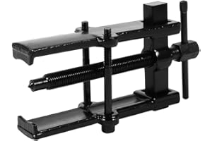 Akozon ściągacz prędkości łożyska dwie szczęki podwójne nogi przekładnia narzędzie do usuwania narzędzi ręcznych zestaw do usuwania kierownicy samochodu koła motocykla (40 x 80)