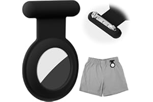 AXFEE Ukryte etui Airtag, silikonowe etui ochronne AirTag dla dzieci, etui do A-pple AirTag, breloczek do kluczy Airtag i obroża Airtag, Case Cover dla dzieci, seniorów, zwierząt domowych