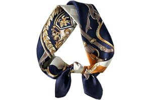 Riho 12 momme Men 100% Mulberry silk Neckerchief (53x53cm)