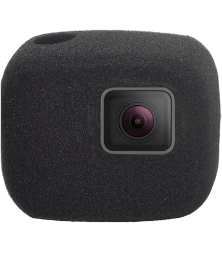 Manchon Coupe-Vent Mousse Pour GoPro Hero 5/6/7 - Réduction Bruit Vent Protection Caméra Action