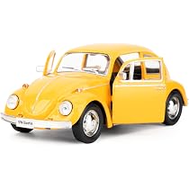 Miniature Volkswagen Coccinelle Rose 1:43 – CMJ Diecast – Sous Licence Officielle