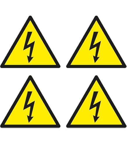 Elektro Warnschild – Hochspannung Hinweisschild Aus Alu-Verbund 3mm