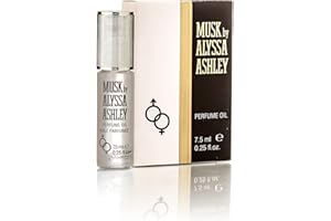 Alyssa Ashley - Musk Parfumed Oil, Profumo, Olio Profumato al Muschio Bianco - 7.5 ml