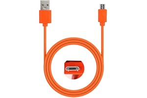 DOSANJH Ring Doorbell Charging Cable Replacement Charging Fast Enabled Video Doorbell (2020 Release) 2/3/3 Plus/4, Pro/Plus Camera Battery Cable (1m)