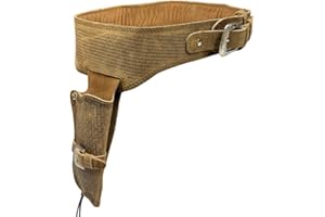 ‎ALBSALES Holstergürtel Westernholster Echt Leder Lederholster Holster