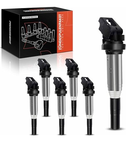 Lot de 6 bobines d'allumage compatible avec 1, 3, 5, 6, 7, X1, X3, X5, X6, Z3, Z4, C4, DS3, DS4, DS5, M i, n i 207, RCZ 2002-2016