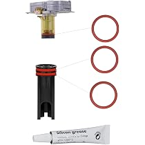 Kit D'entretien Pour Machine à Café DeLonghi - 3 Joints Toriques, Graisse Silicone, 2 Brosses - Compatible Magnifica, PrimaDonna, Eletta