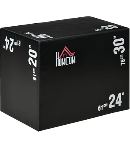 GORILLA SPORTS® Plyo Box - 60/45/30/15 cm, afzonderlijk/set (150 cm