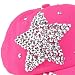 Voberry® 1Pcs New Fashion Baby Girll Boys High Quality Hip-Hop Baseball Cap Rhinestone Star Shaped Snapback Hat (Hot Pink)