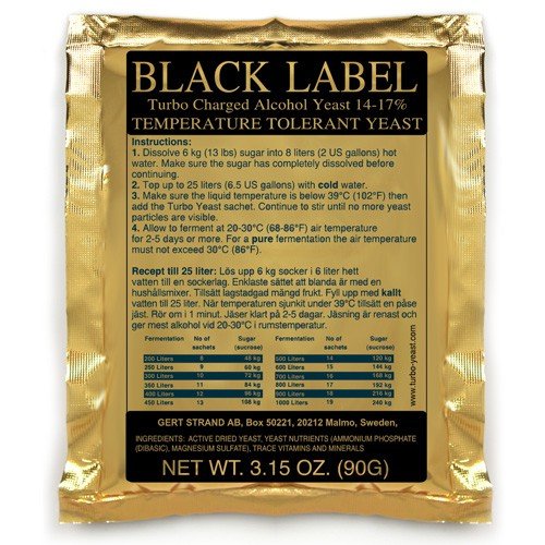 „Prestige“ Turbohefe Black Label 14% – reintönig vergärende Edelhefe mit Hefenährsalz für die Obstbrennerei und Obstweinherstellung - 4