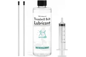 INNOVAYOU Huile pour tapis de course 300 ml, résistance aux hautes températures, stabilisation de l'huile de silicone, réduction des frottements, convient à tous les types de tapis de course