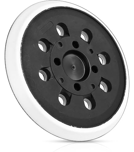 Disco Abrasivo 125 Mm Per Levigatrice Orbitale Bosch PEX E Skil – 8 Fori Aspirazione, Sostituisce 2608601902