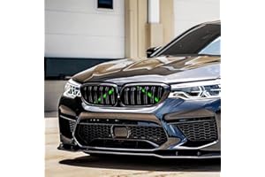 TZYSZDB DWVV F20 F30 Grill Insert Trims for BMW 2 3 Series 2012-2018, Front Grille Trim Strips Car Accessories for BMW 320i 328i 330i 335i 428i(F20 F30, Green)