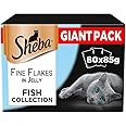 Sheba Delicacy Fishy Flavours in Jelly - Wet Cat Food - 80x 85g