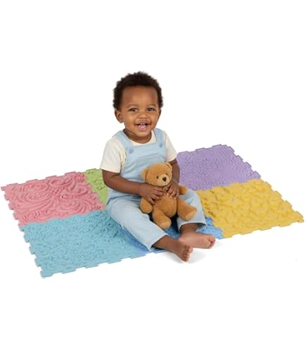 Barefoot Mat for Children, Sensory Mats for Autistic Children, Puzzle Mat, Sensory, Orthopaedic Sensory Structure Mats, Baby Structure Mats, Baby Sensory Mat