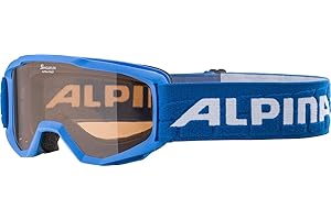 ALPINA Piney Occhiali da sci Unisex - Bambini e ragazzi (Pacco da 1)