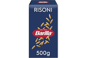 ‎BARILLA Barilla Pasta Risoni n.26 aus hochwertigem Hartweizen immer al dente, (1 x 500 g)